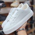 کتونی ونس برشکا مردانه رنگ سفید-bershka